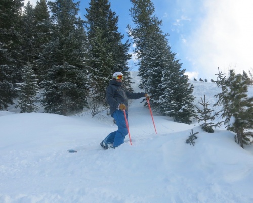 Pat in the powder Pat in the powder
